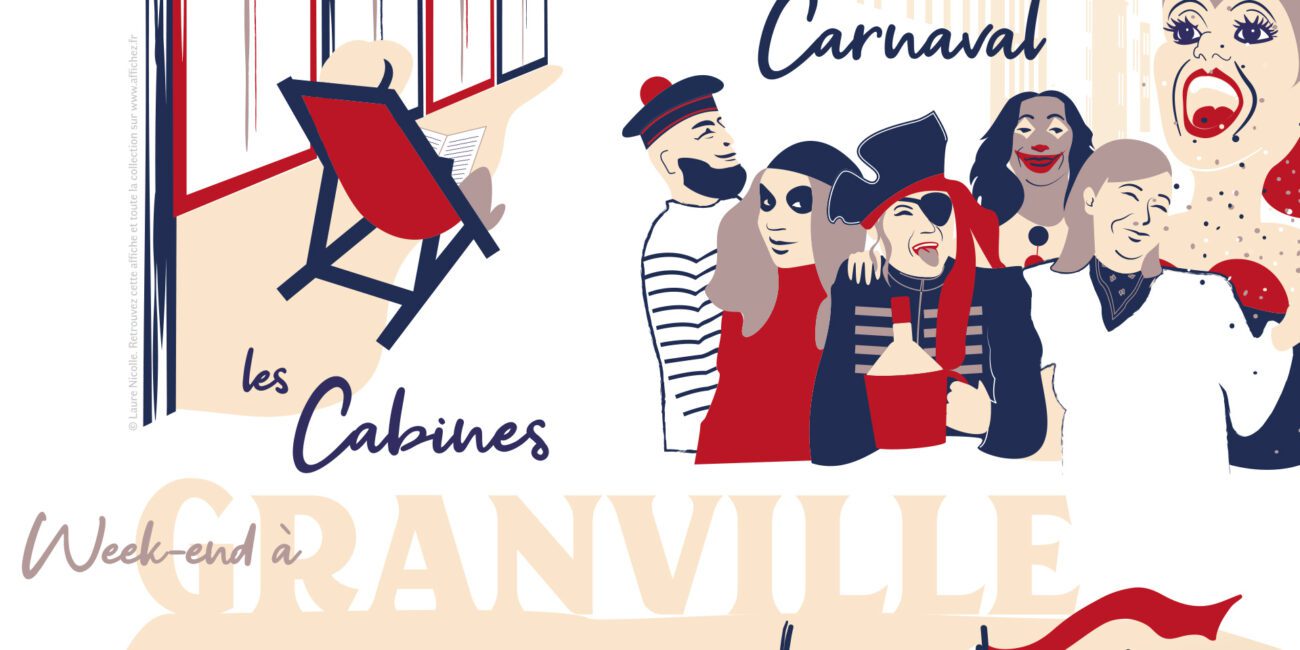 Week-end à Granville - Affichez ! (affiche en édition limitée)